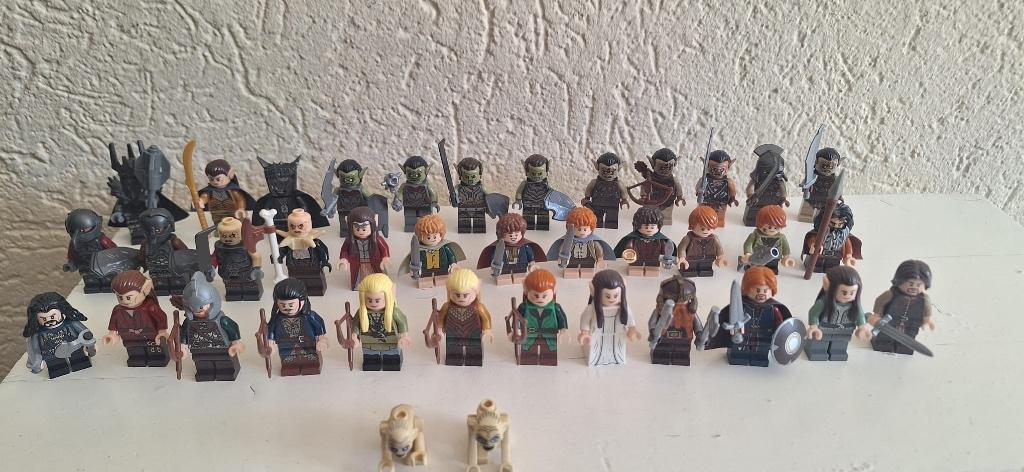 Lego The Hobbit en The Lord of The Rings minifiguren, Ophalen of Verzenden, Zo goed als nieuw, Minifiguur, Lego