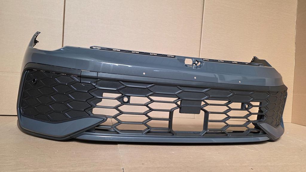 Voorbumper VW Golf 8 VIII 8.5 GTI GTD GTE 6xPDC LC7Q Grijs, Gebruikt, -, Voor, Ophalen of Verzenden