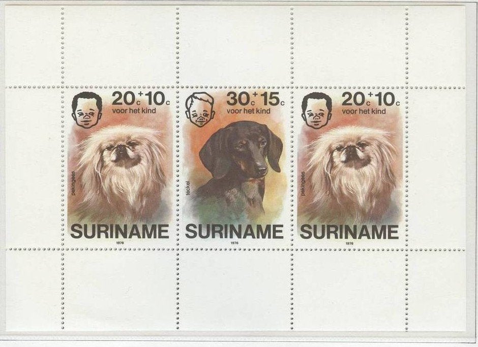 Suriname 1976 - ZB 48 - Honden, Ophalen of Verzenden, Postfris