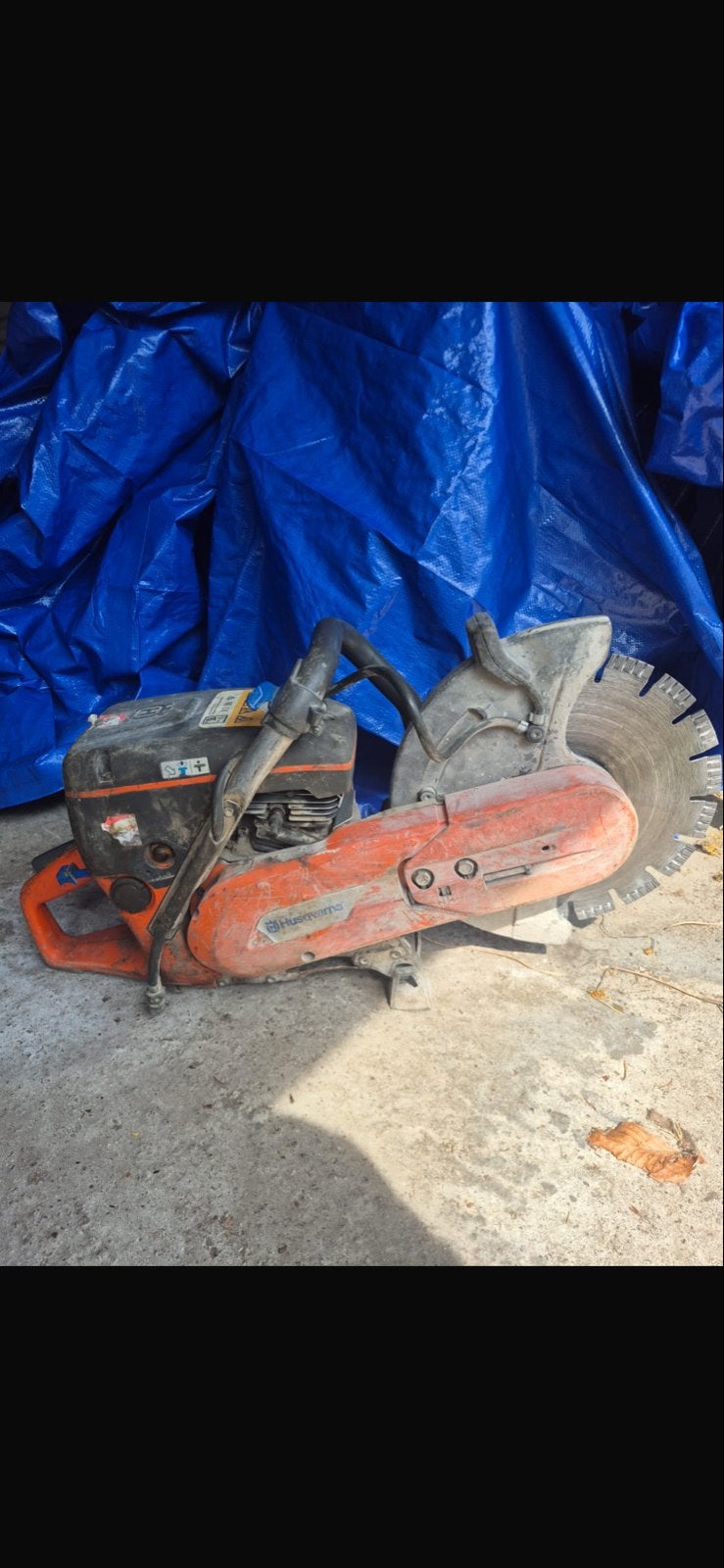 Husqvarna K760  Bandenzaag - Krachtige Doorslijper, Ophalen, Gebruikt, 70 mm of meer, Overige typen