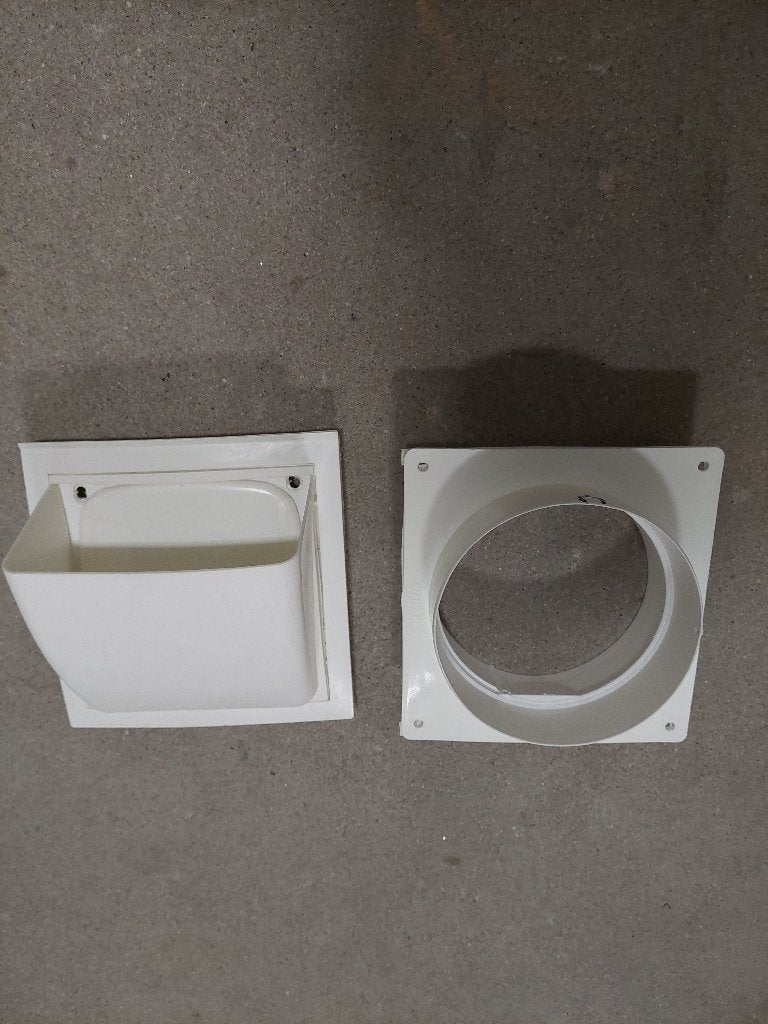 ventilatie rooster met klep, Ophalen, Gebruikt, Ventilator en Afzuiger