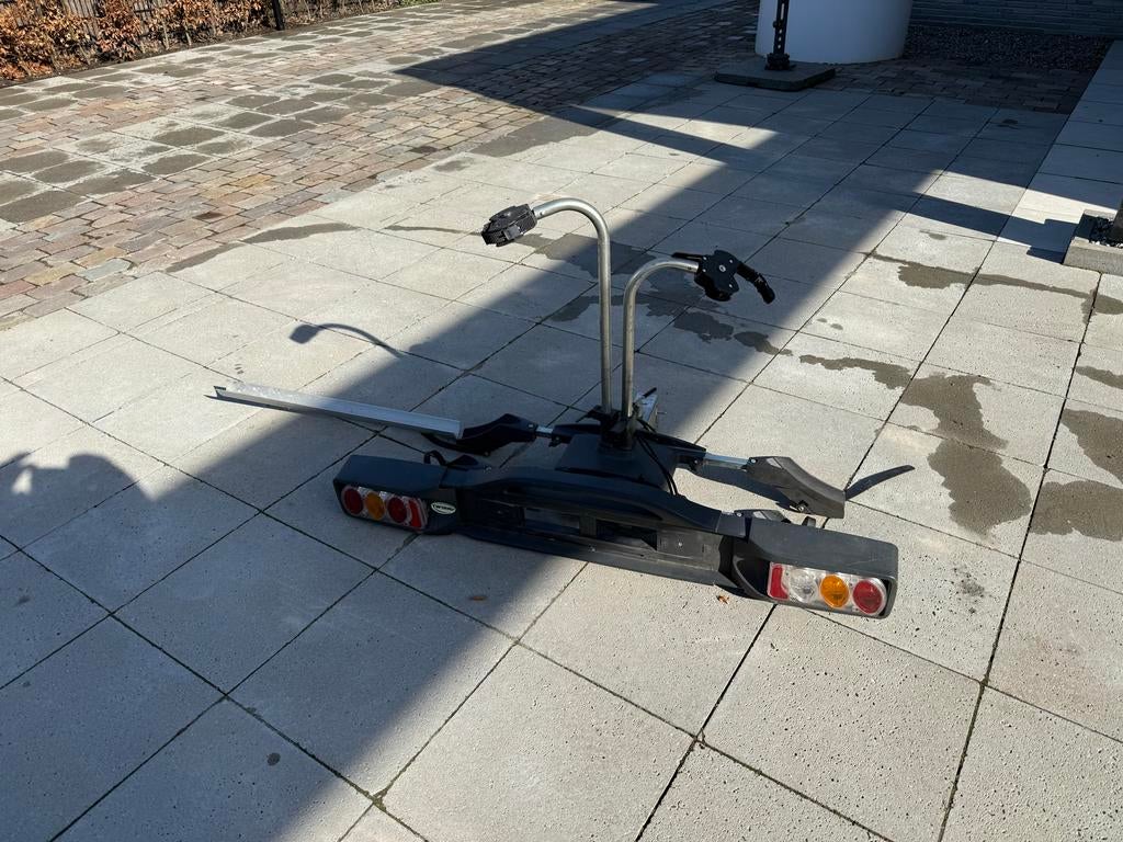 Twinny Load Swing FFK fietsendrager voor 2 e-bikes, Auto diversen, Fietsendragers, Ophalen of Verzenden, Zo goed als nieuw, 2 fietsen