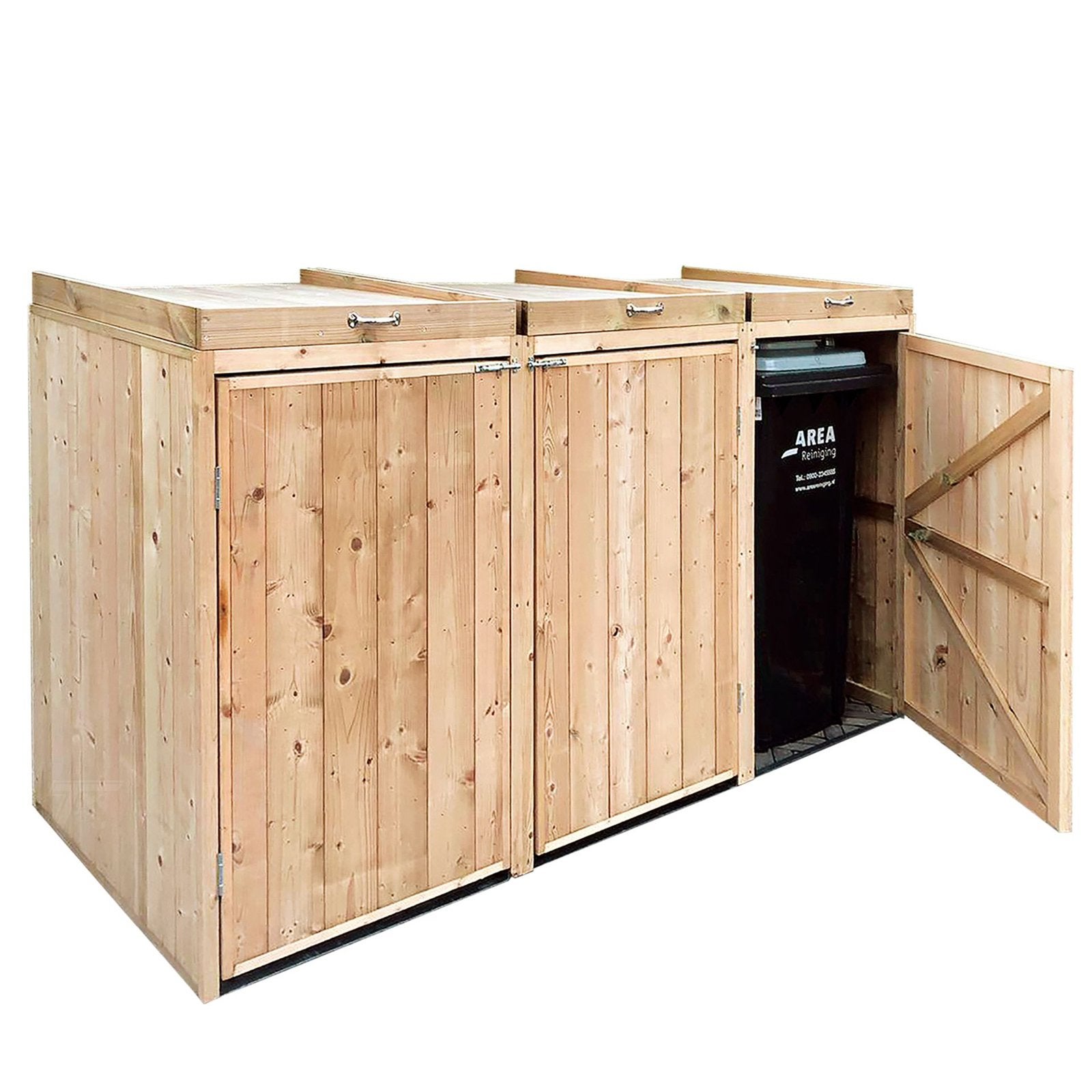 Container ombouw Groen geimpregneerd, Ophalen of Verzenden, Zo goed als nieuw, Hout, Containerberging