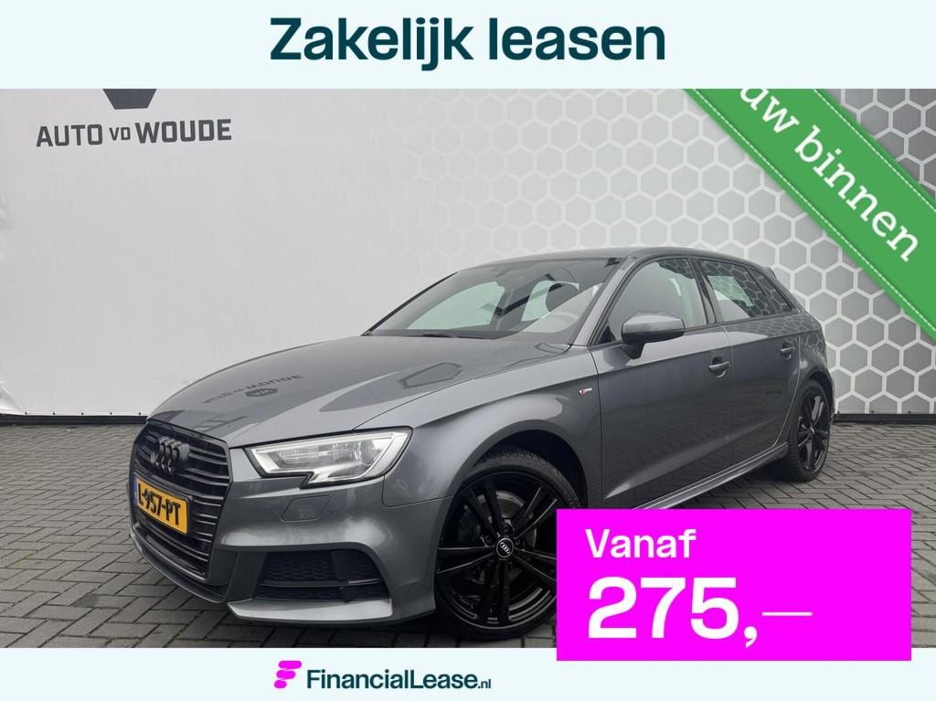 Audi A3 Sportback 1.5 TFSI CoD Sport S Line Edition, Auto's, Audi, Bedrijf, Lease, Financial lease, A3, ABS, Airbags, Airconditioning