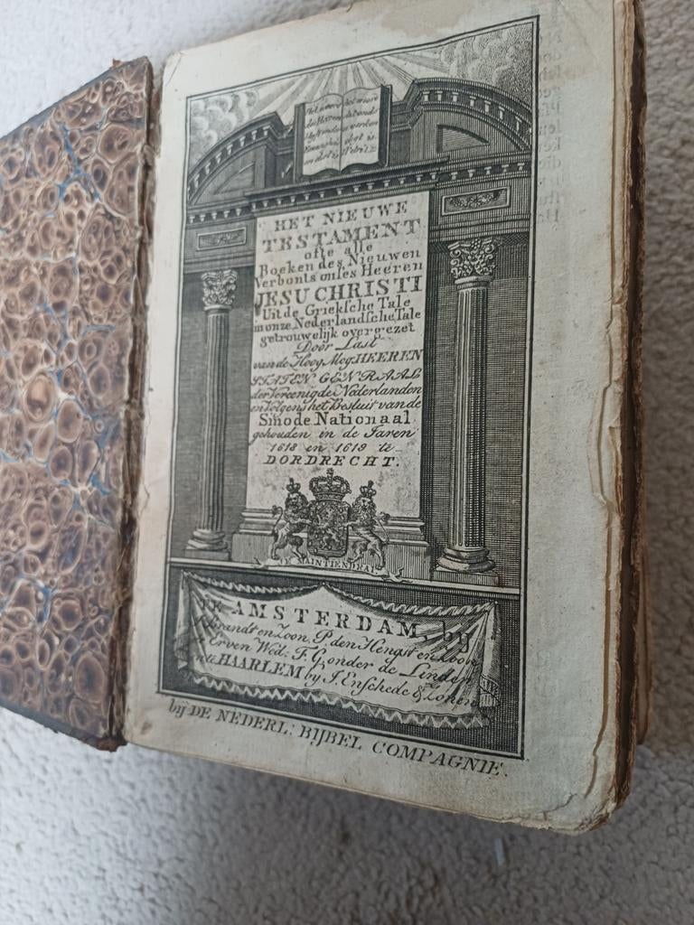 Antieke Bijbel - Het Nieuwe Testament (18e/19e eeuw), Ophalen of Verzenden, Onbekend (Statenvertaling)