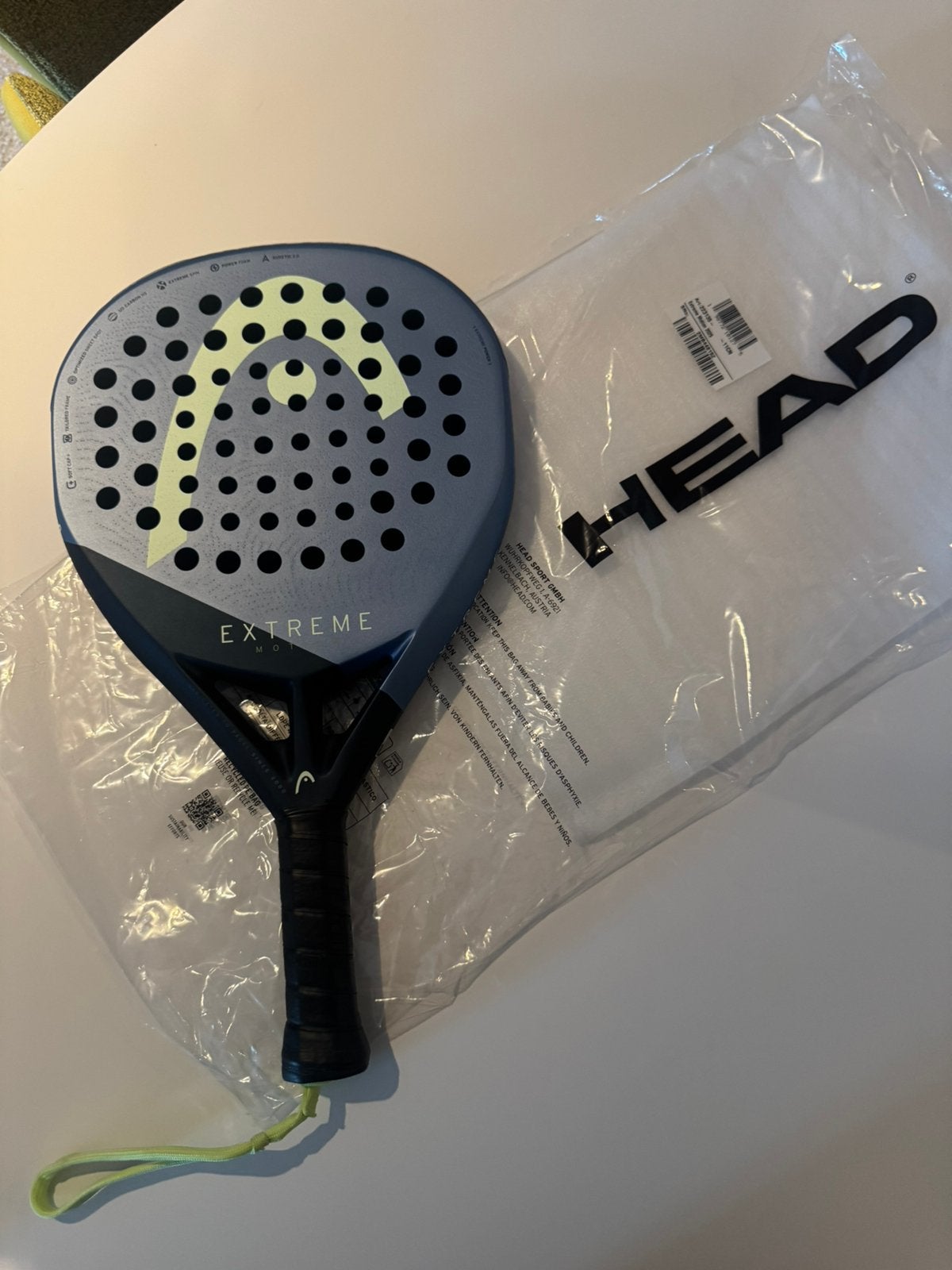 Head Extreme Motion - Nieuwstaat, Sport en Fitness, Padel, Ophalen of Verzenden, Nieuw