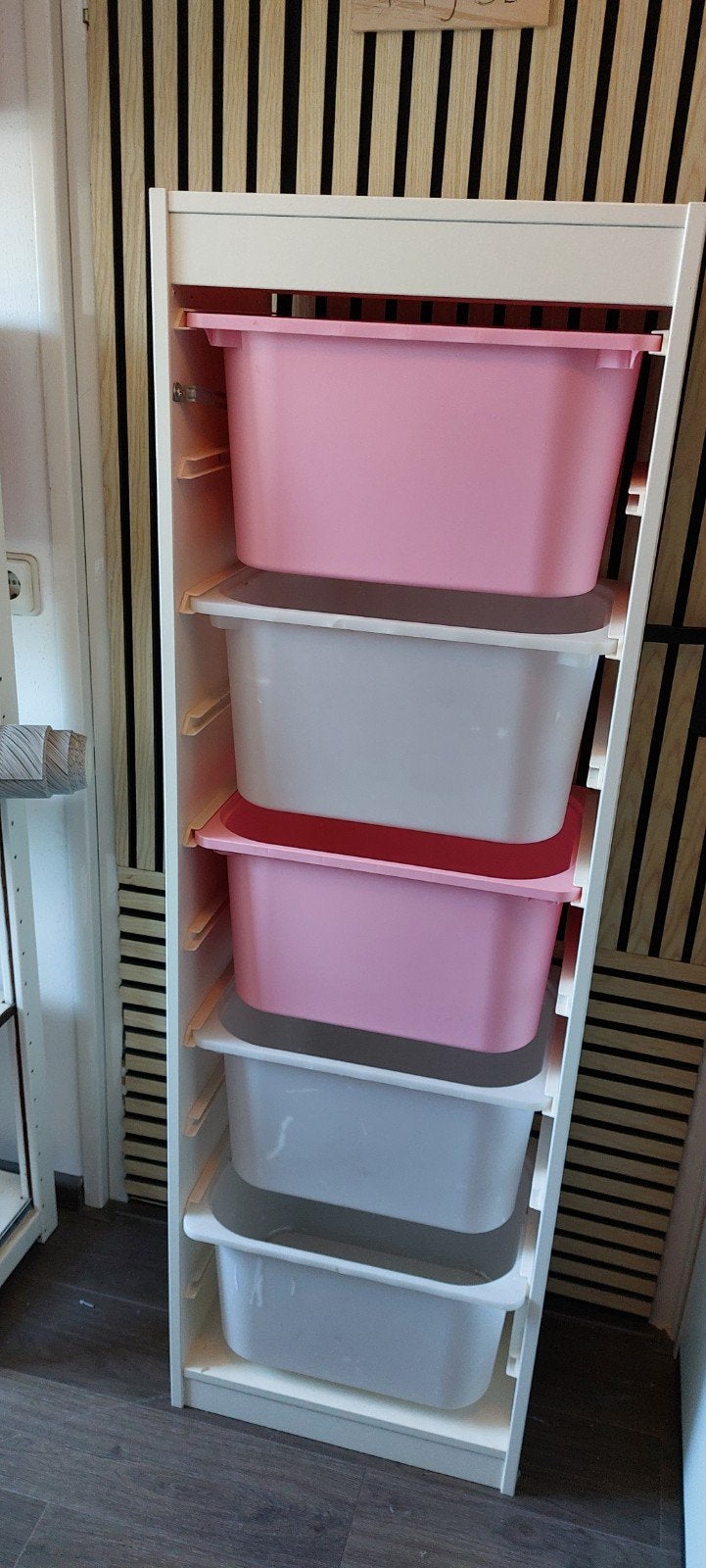 IKEA Trofast kast met opbergbakken, Ophalen, Met plank(en), Minder dan 50 cm, Gebruikt