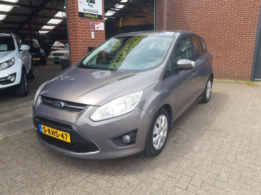 Ford C-Max 1.0 Trend, Navi, Airco,1e Eig., Cruise Contr, APK, Auto's, Voorwielaandrijving, Euro 5, Gebruikt, Zwart