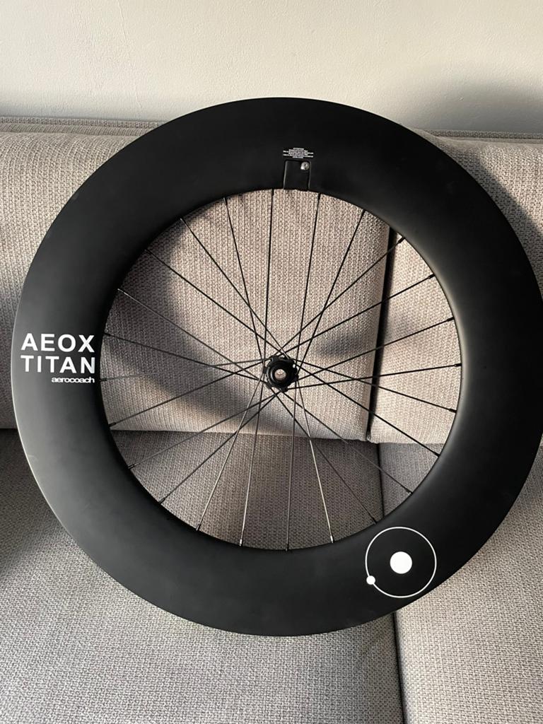 Aerocoach Titan 100mm carbon wiel voor disc brake NIEUW, Fietsen en Brommers, Fietsonderdelen, Ophalen, Nieuw, Wiel, Carbon