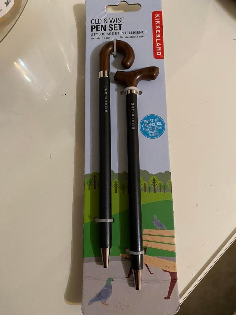 Old &amp; wise pen set, Verzamelen, Ophalen of Verzenden, Nieuw