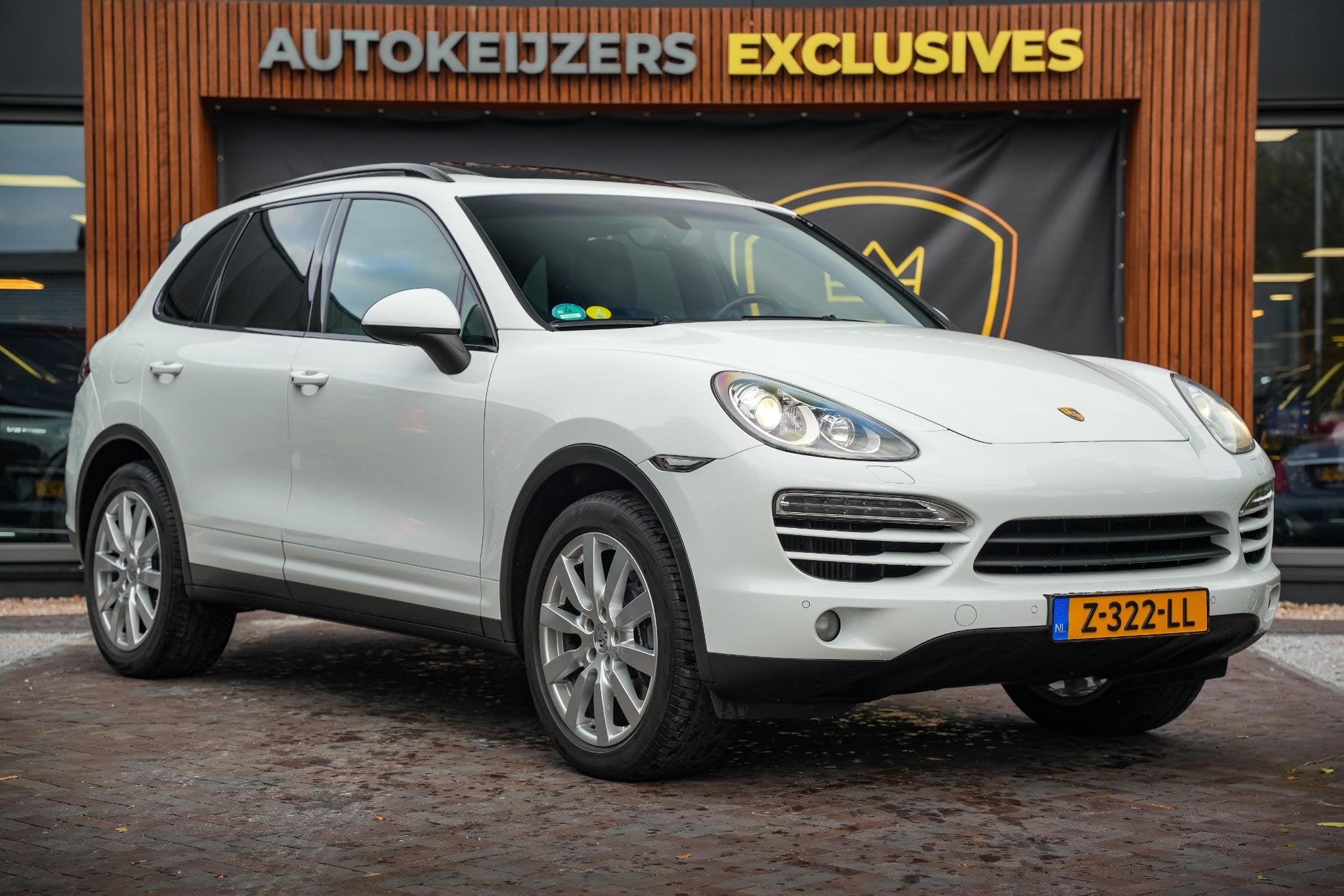 Porsche Cayenne 3.0 D BOSE Memory Schuifdak Luchtvering Crui, Auto's, Automaat, Gebruikt, 255 €/maand, Leder en Stof