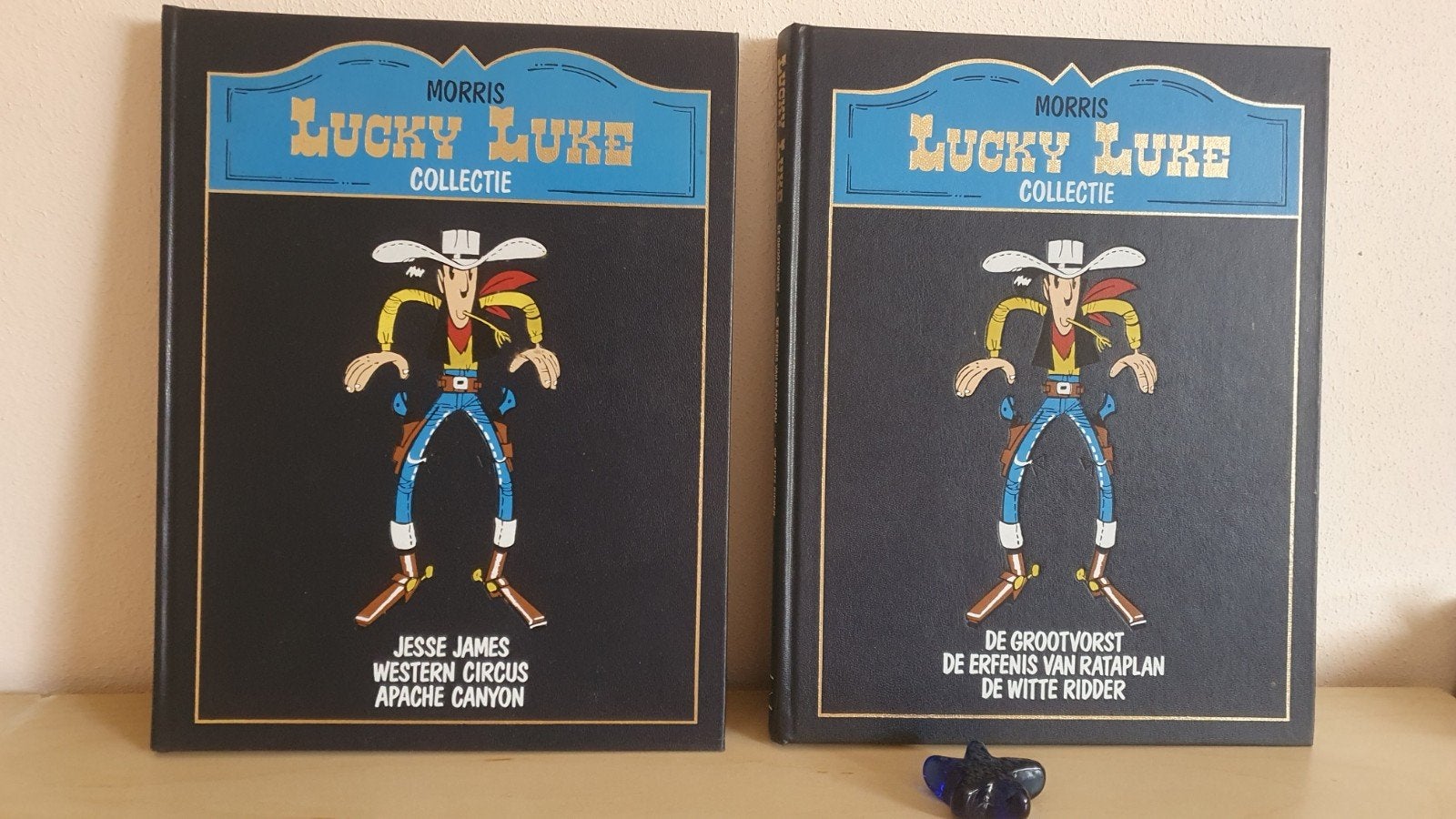 Lucky Luke Collectie: 2 Hardcover Stripboeken, setprijs, Meerdere stripboeken, Ophalen of Verzenden, Zo goed als nieuw, Morris