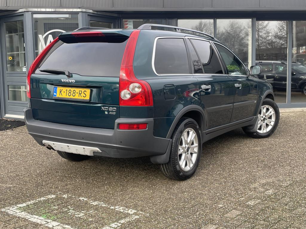 Volvo XC90 2.5 T Elite 7p Youngtimer | Leder | Xenon | 18 in, Gebruikt, Zwart, 7 stoelen, 2521 cc