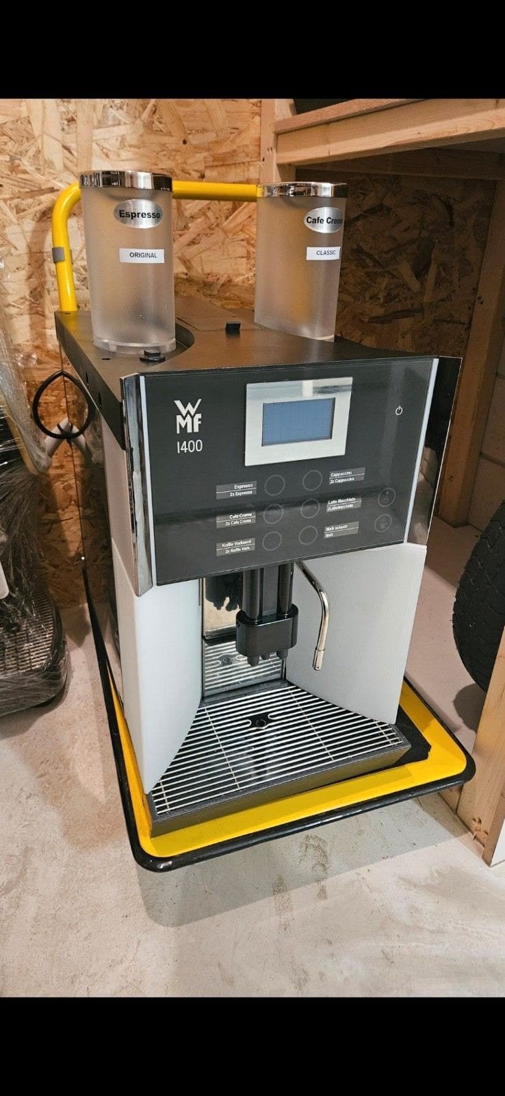 wmf 1400s presto's gereserveerd, 10 kopjes of meer, Ophalen, Refurbished, Espresso apparaat