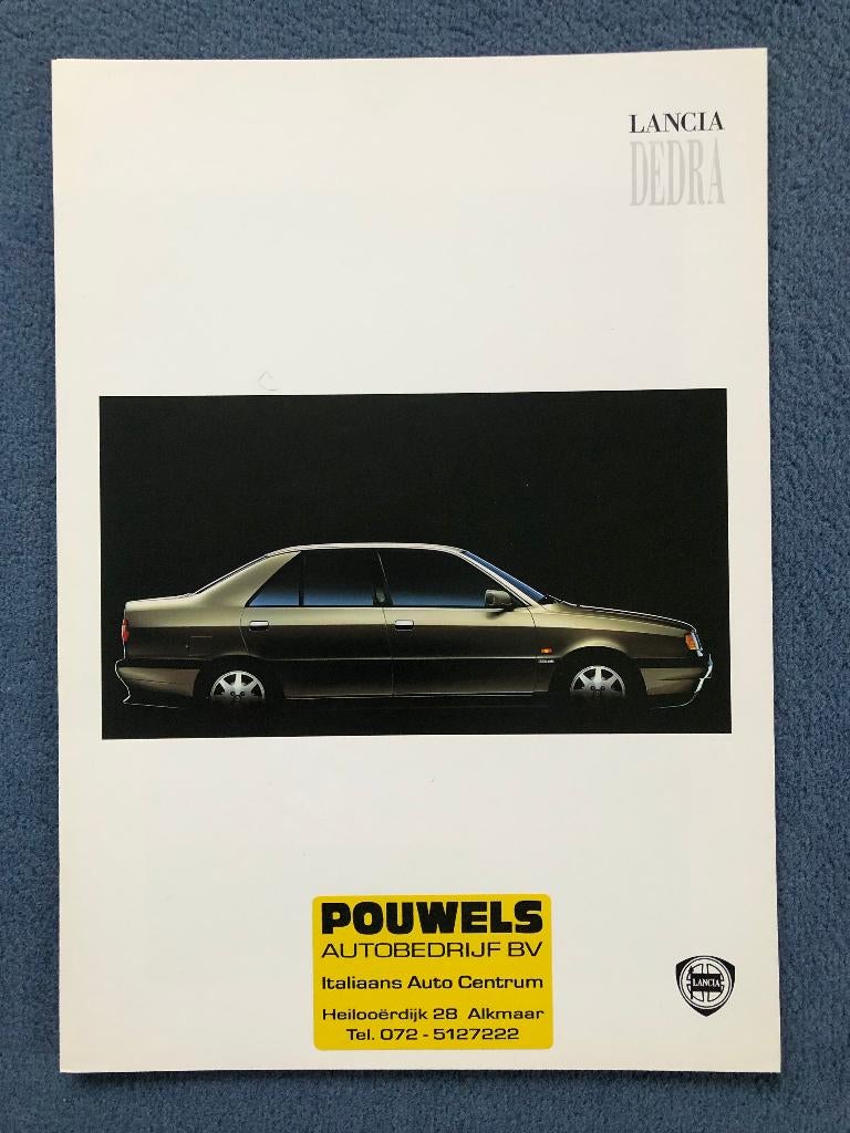 Lancia Dedra folder 1997, Nieuw, Ophalen of Verzenden, Overige merken, Lancia