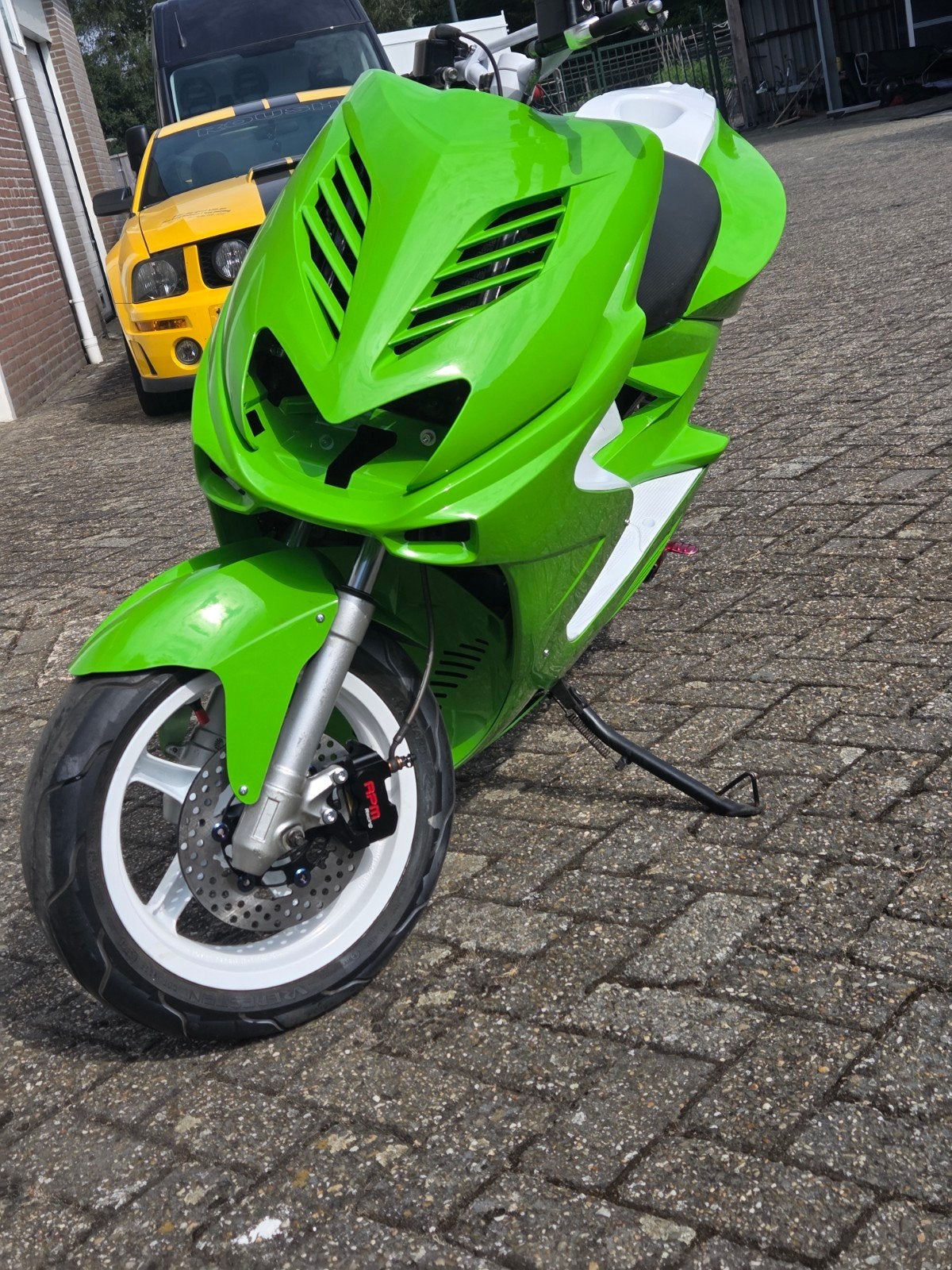 Aerox sprinter met kenteken -full Malossi MHR, Fietsen en Brommers, Ophalen, Zo goed als nieuw, Tweetakt, Yamaha