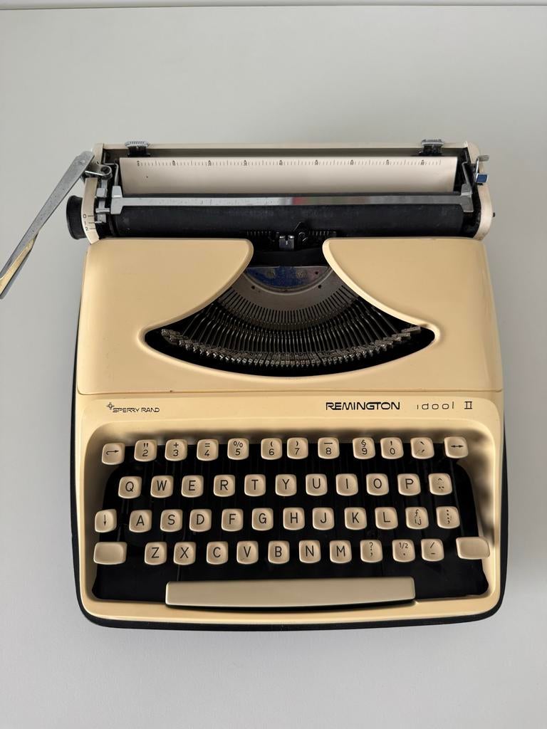 Retro vintage Sperry Remington idool II typemachine, Diversen, Typemachines, Ophalen of Verzenden