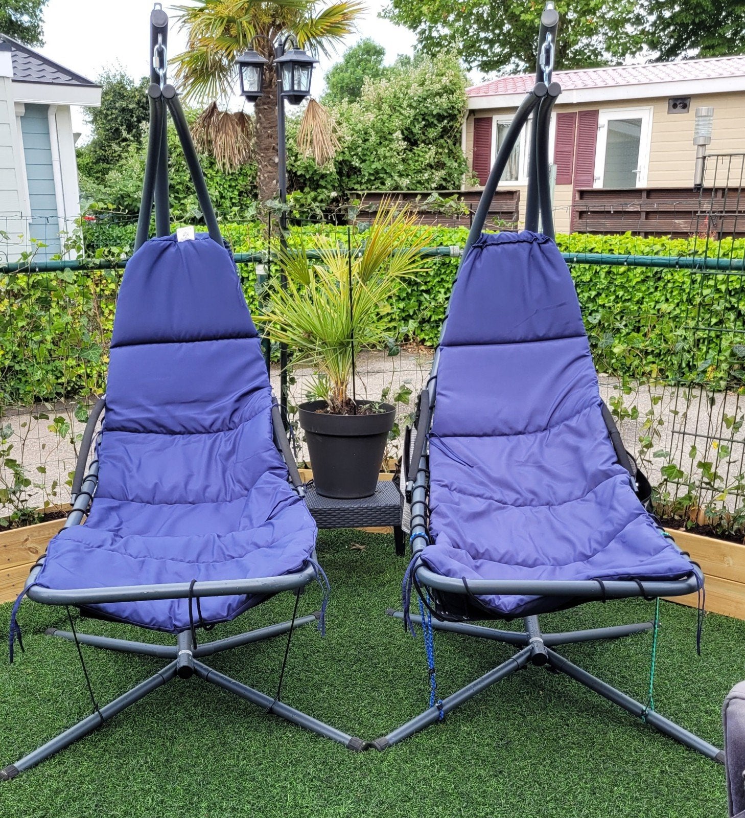 2 hang / ligstoelen. Moderne hangmat, Ophalen, Nieuw, Met standaard, Eenpersoons