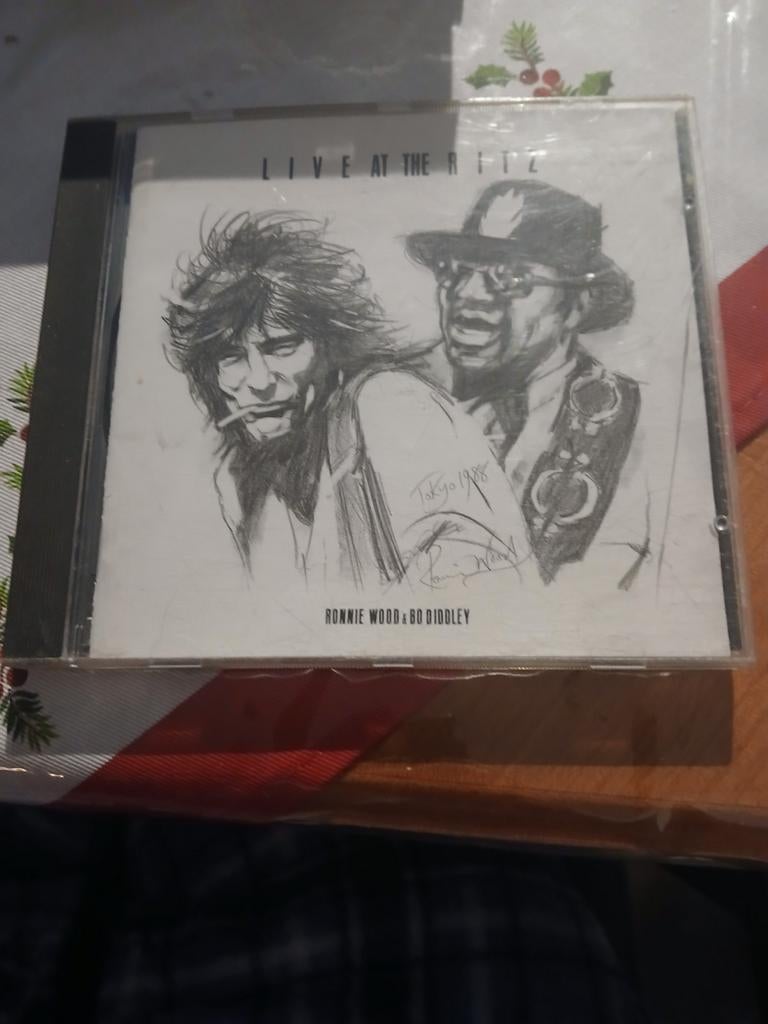 Ronnie Wood & Bo Diddley - Live at the Ritz CD, Ophalen of Verzenden, Gebruikt, Overige genres