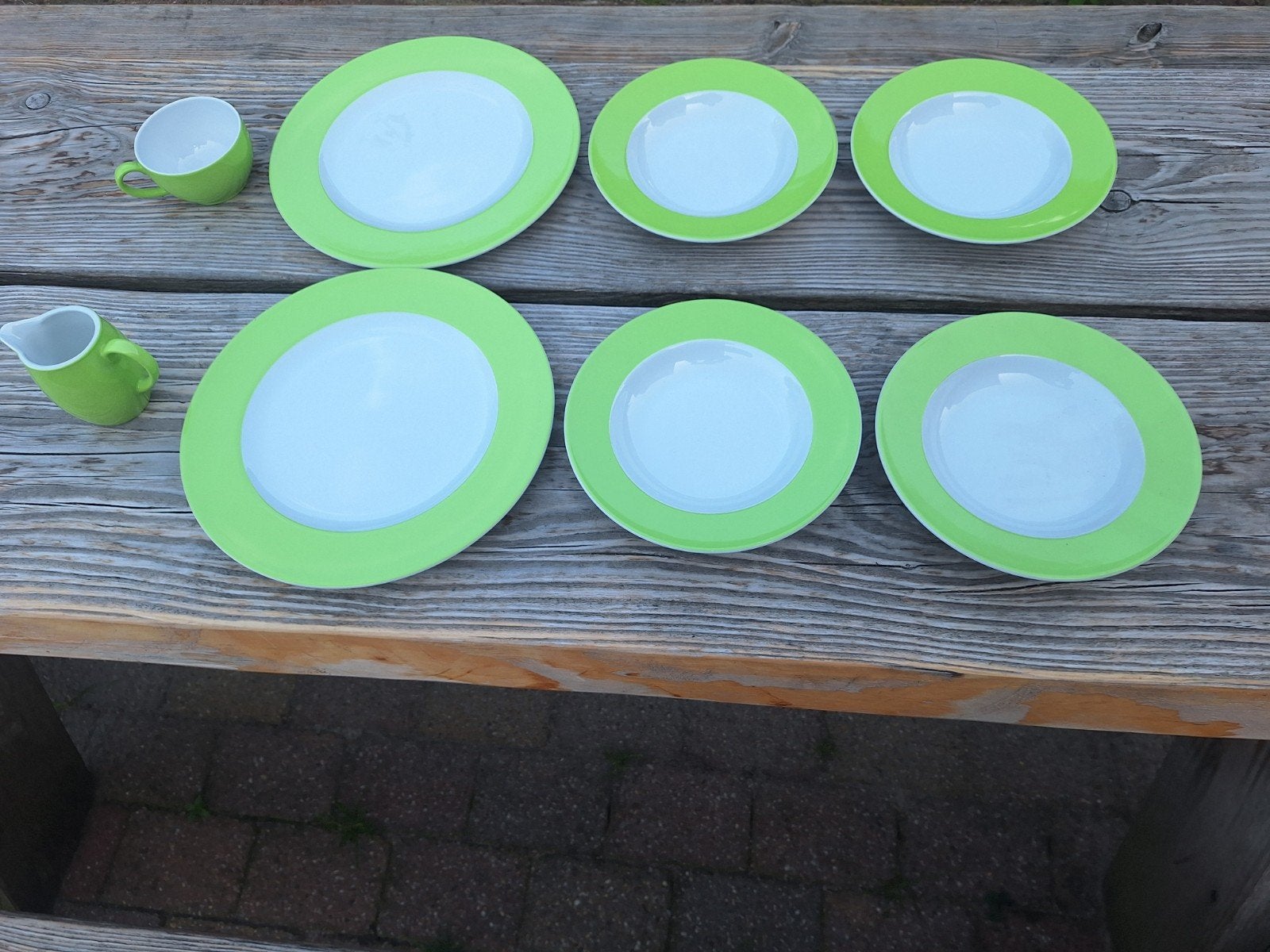 Dibbern servies meigroen allerlei, Ophalen of Verzenden