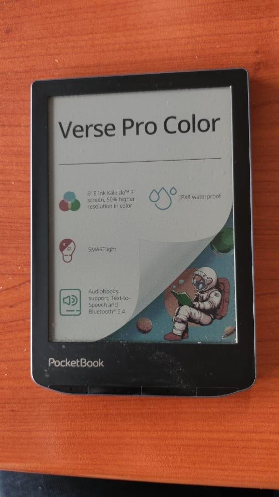 PocketBook Verse Pro Color, Computers en Software, E-readers, 6 inch of minder, Ophalen of Verzenden, Zo goed als nieuw, Touchscreen