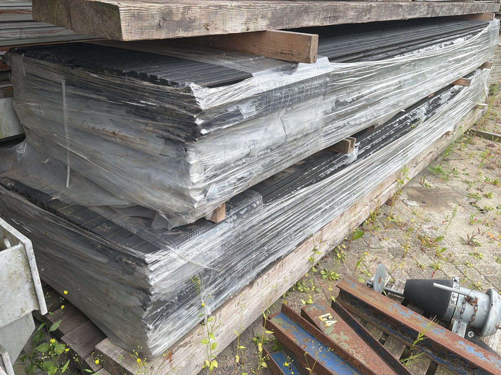 Rubius profiel planken zwart 142x20 mm, Doe-het-zelf en Verbouw, Ophalen, Minder dan 25 mm, Zo goed als nieuw, Plank
