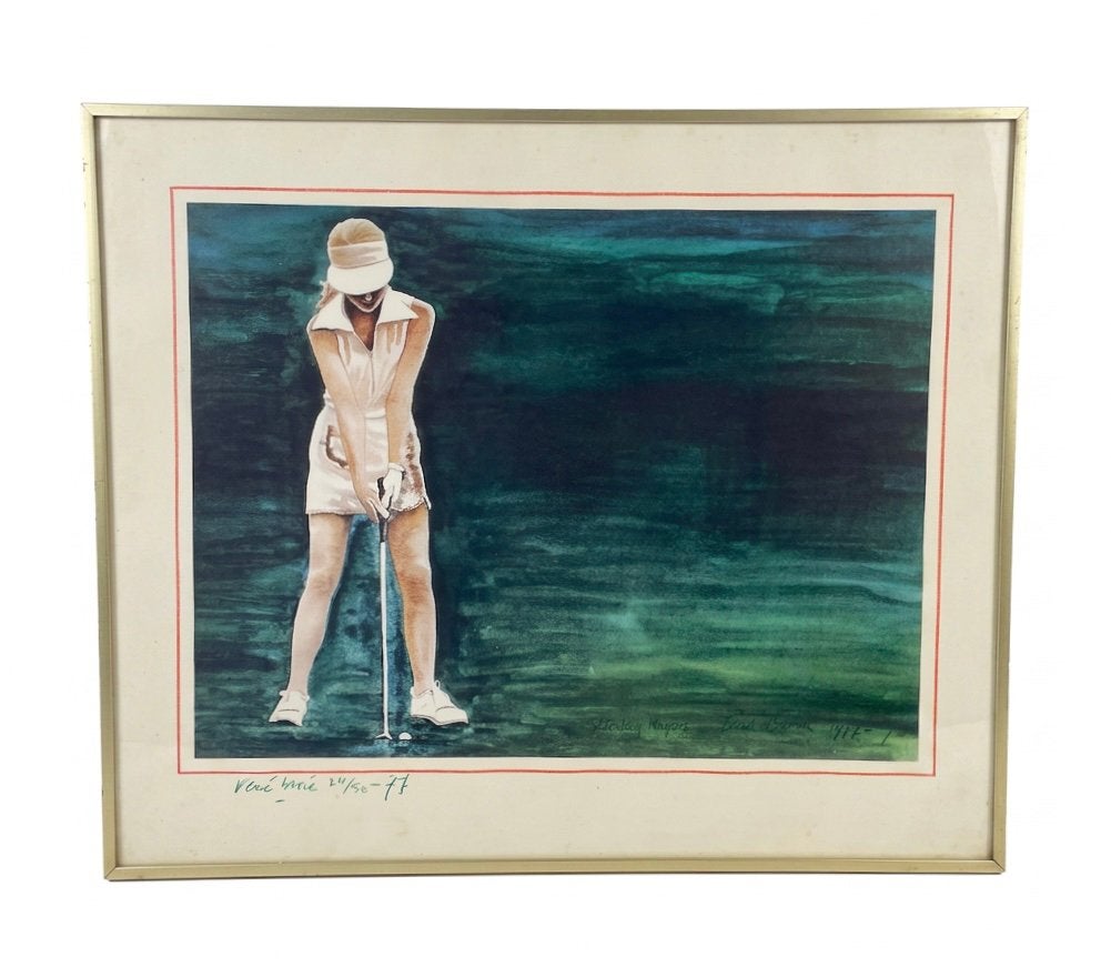Gesigneerd René Brone 1978 Eerste werk Golfster ️‍️, Ophalen of Verzenden