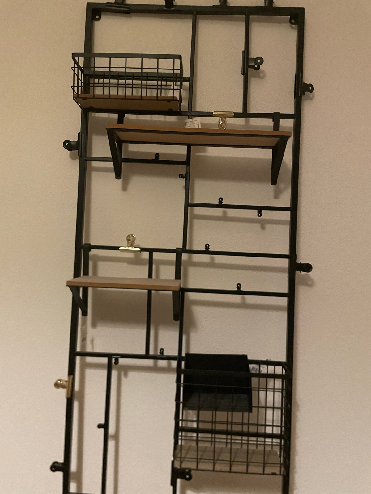 Wandrek Xenos met klemmetjes voor foto's en decoratie, Ophalen, Zo goed als nieuw