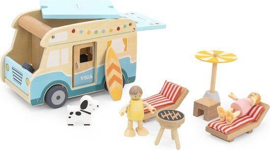 Houten Camper, Kinderen en Baby's, Speelgoed | Houten speelgoed, Ricardo@dutchagrosolutions.nl, Rij- of Hobbelspeelgoed, Nieuw