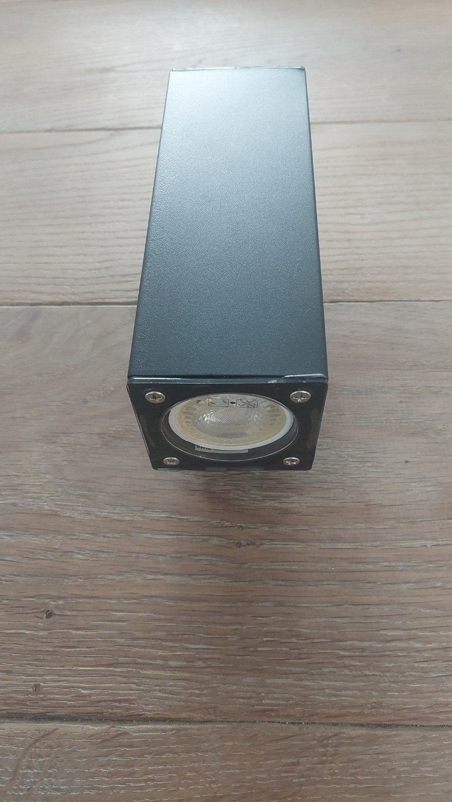 Zwart Buitenwandlamp  Nieuw in doos led verlichting, Tuin en Terras, Buitenverlichting, Ophalen of Verzenden, Nieuw