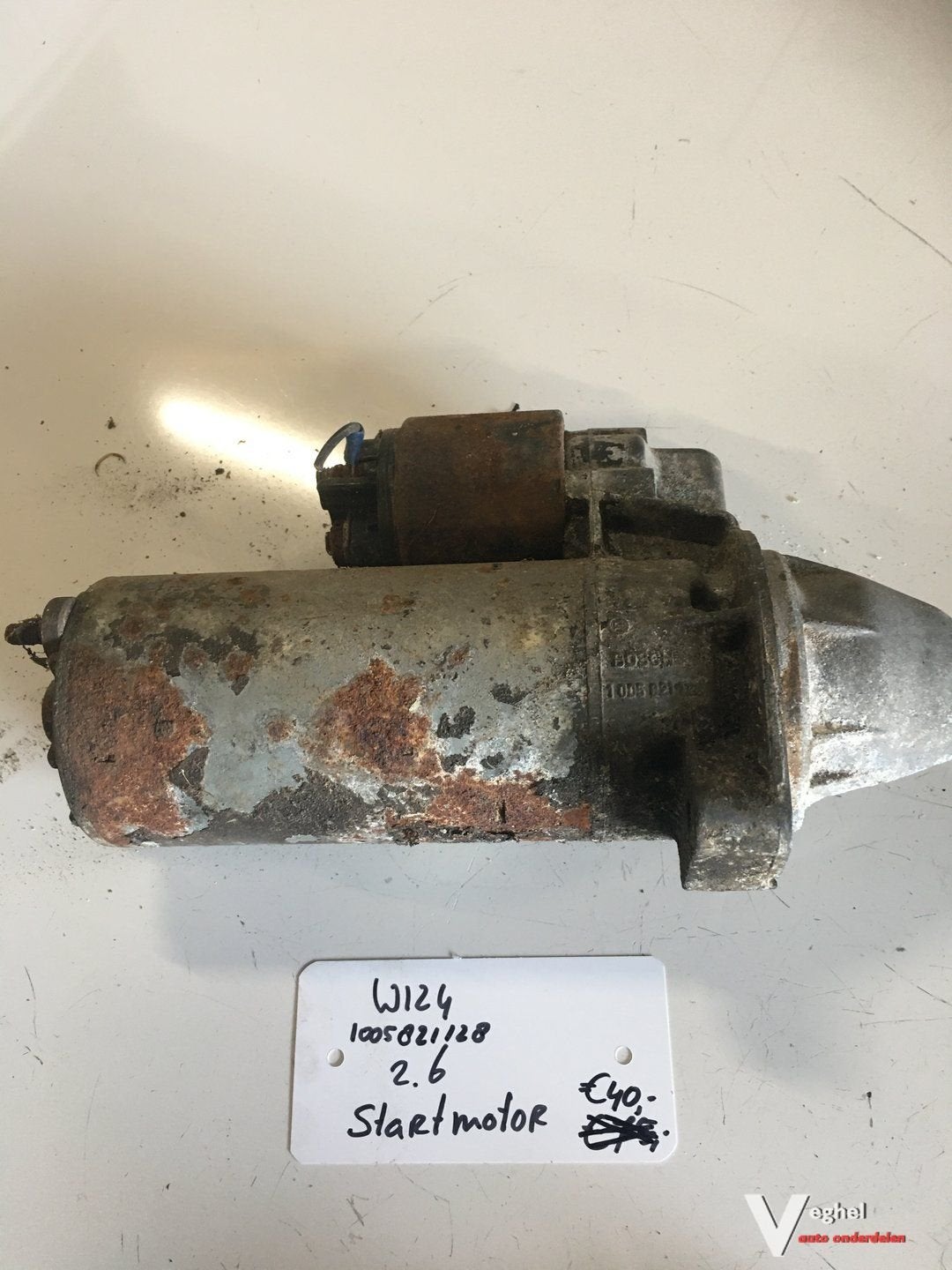 Mercedes W124 2.6 Startmotor