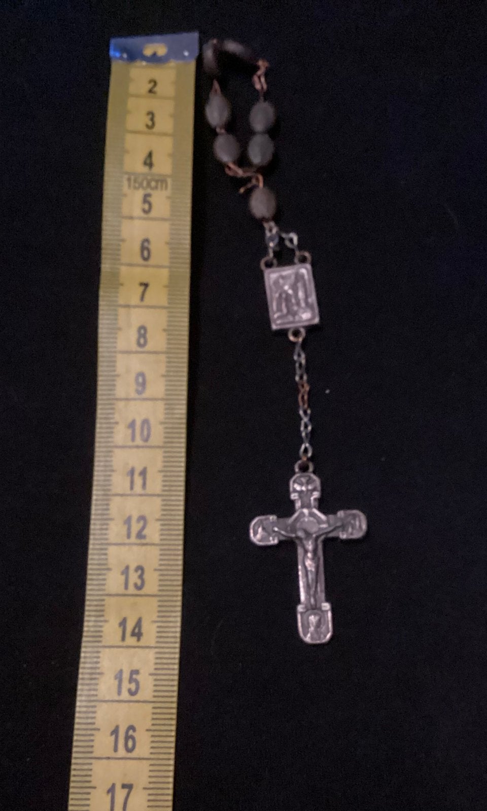 LOURDES ,mooie oude Crucifix …., Antiek en Kunst, Antiek | Religie, Ophalen of Verzenden