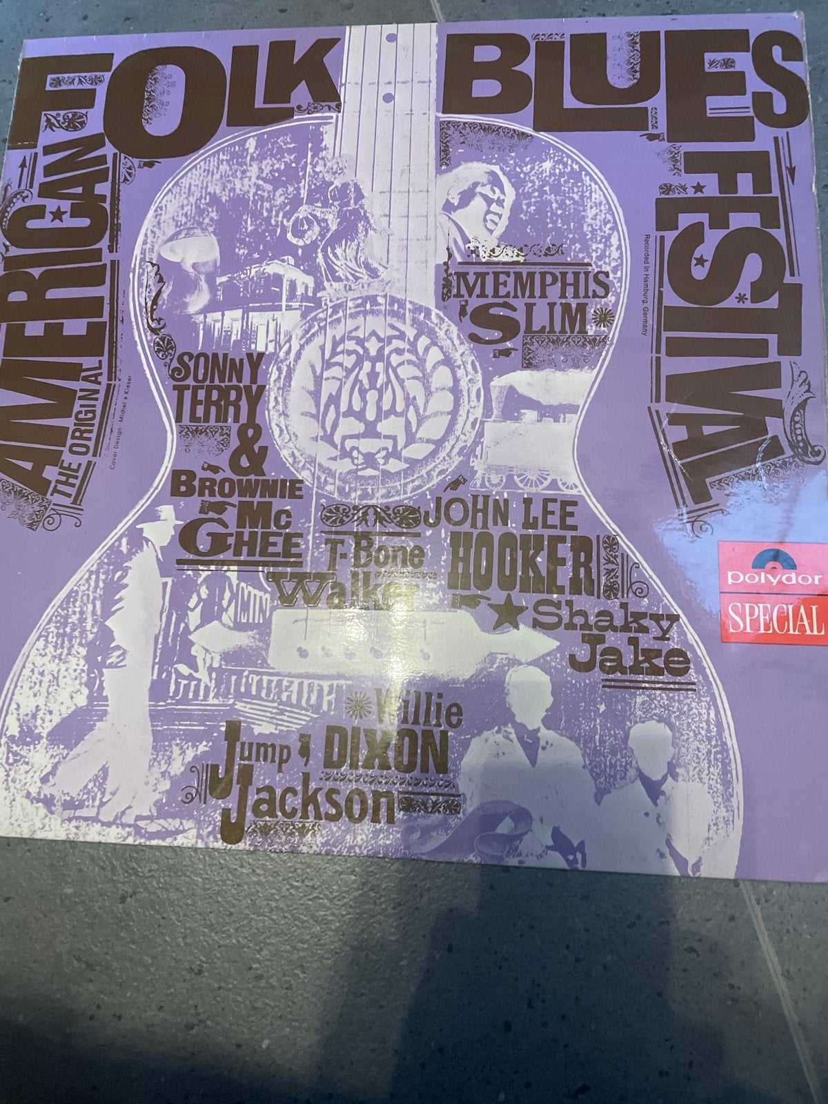 The Original American Folk Blues Festival LP (1963), LP, Originele persing, Ophalen of Verzenden, Zo goed als nieuw