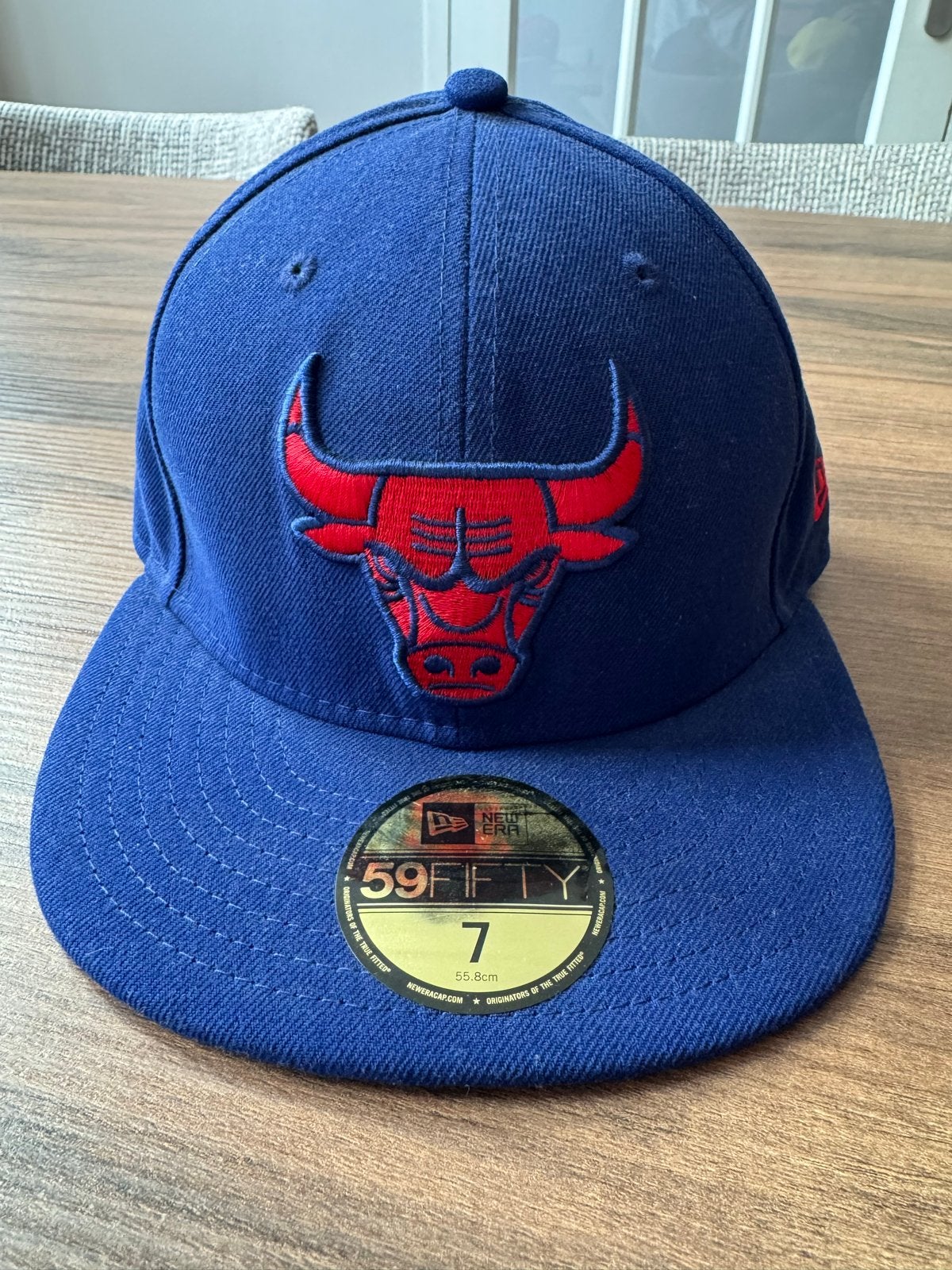 New Era Chicago Bulls 59FIFTY Fitted Cap - Maat 7 (55.8cm), Ophalen of Verzenden, Nieuw, Pet