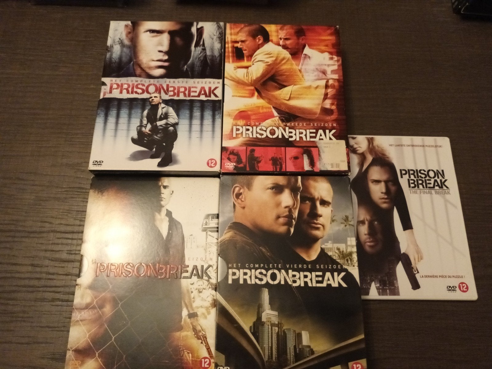 dvd Prison Break seizoen 1-4 + de film, Vanaf 12 jaar, Ophalen of Verzenden, Zo goed als nieuw, Actie en Avontuur