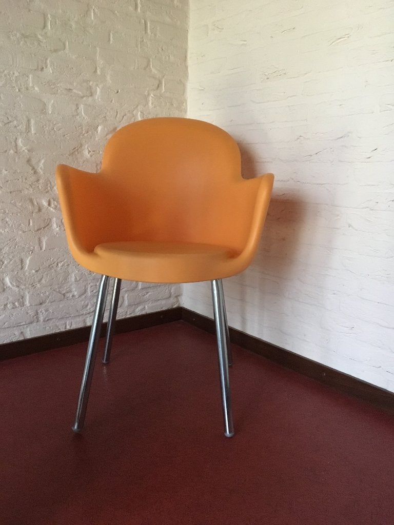 kunststof stoel - Trendhopper, Ophalen, Wit, Kunststof, Eén
