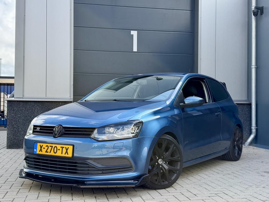 Volkswagen Polo 1.2 TSI *R-Line Look* Nieuwe Distributie! /, Stof, Euro 6, 4 cilinders, Blauw