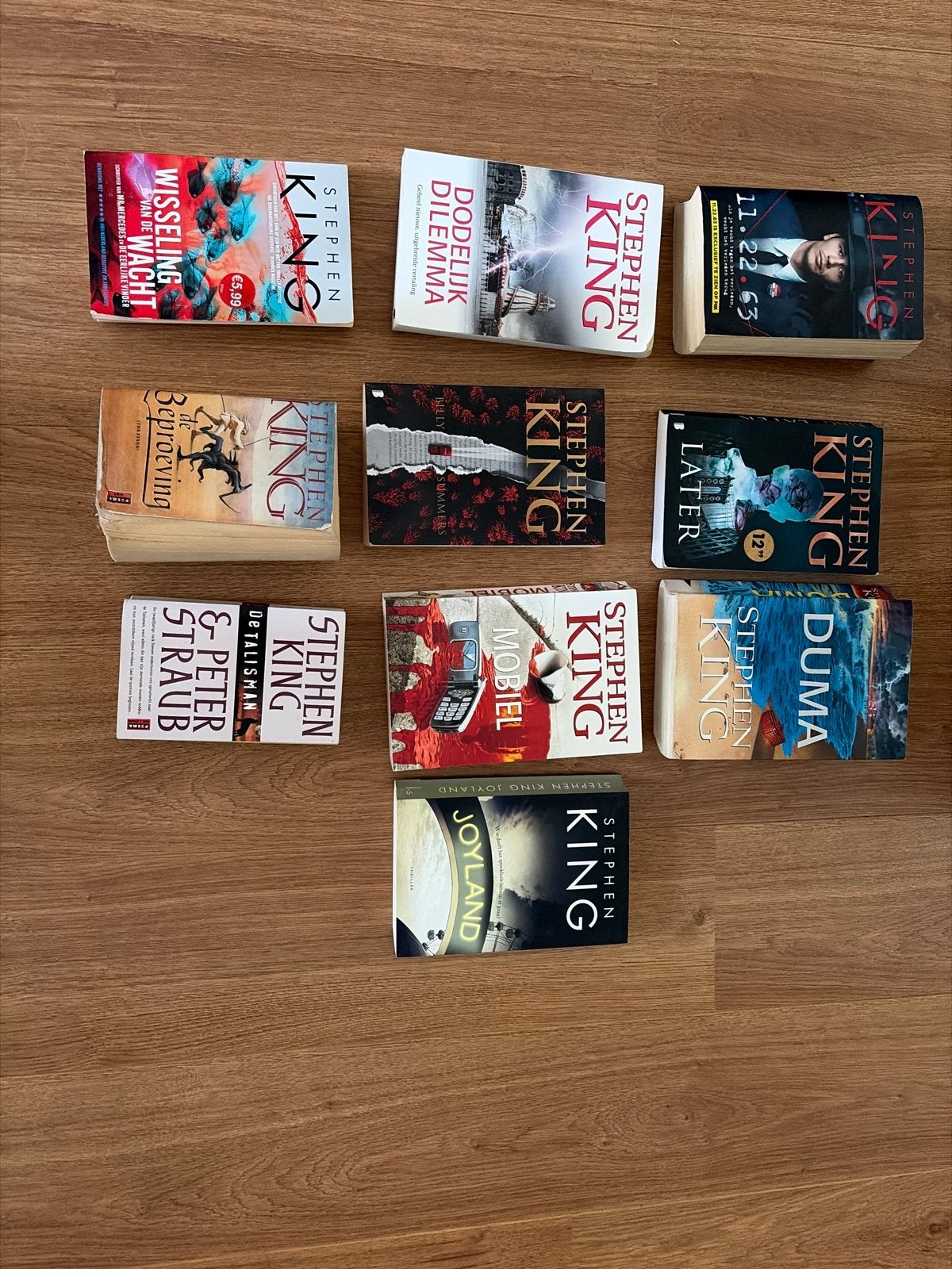 Stephen King Boekenpakket - 10 thrillers in één set, Ophalen, Gelezen, Nederland