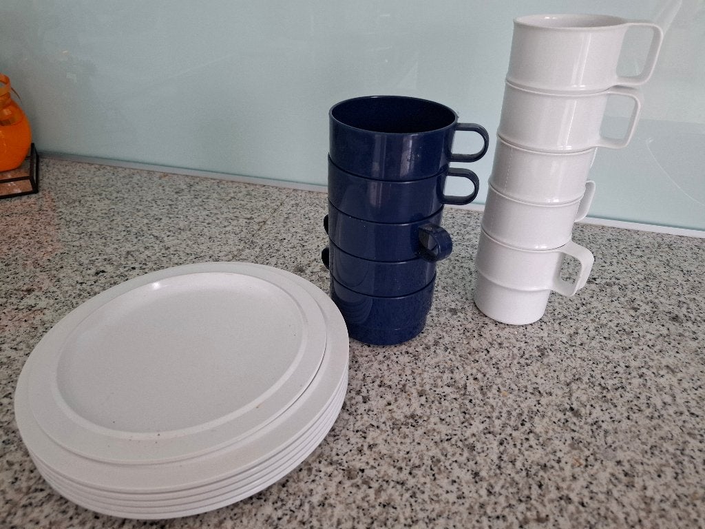 mepal campingservies, Caravans en Kamperen, Ophalen of Verzenden, Zo goed als nieuw