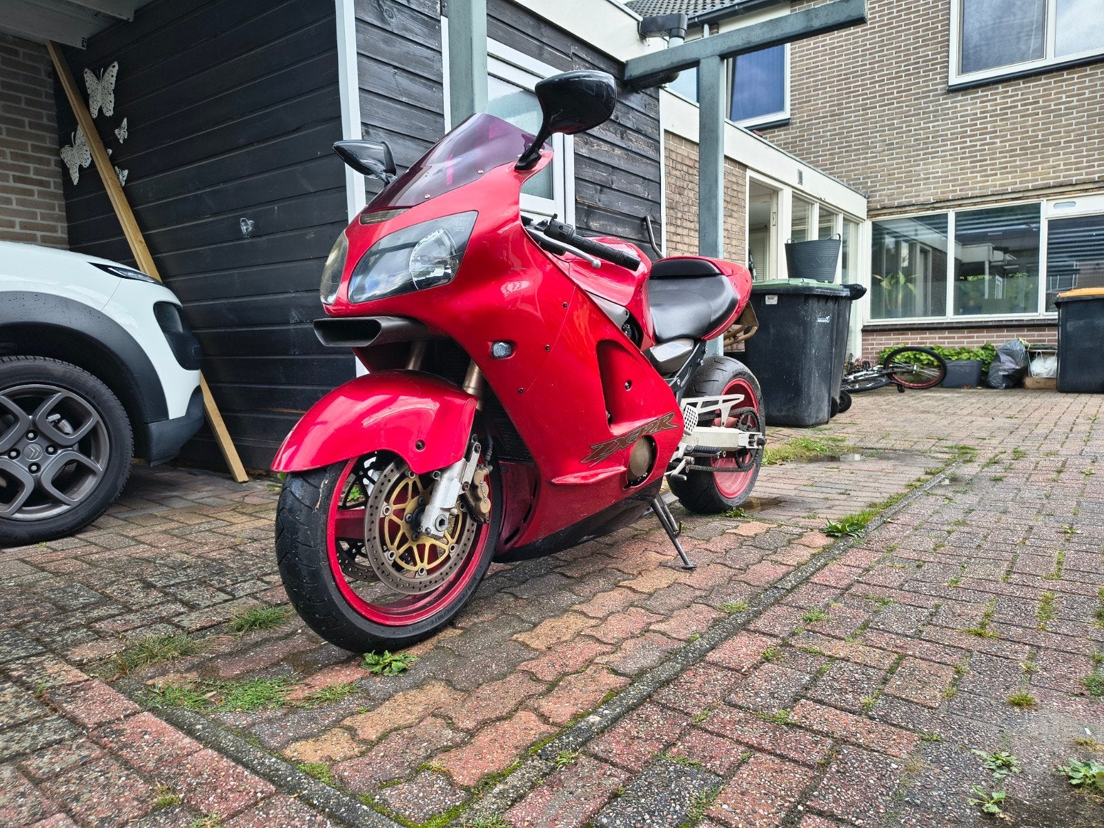 Kawasaki ZX-12R onderdelen (excl. motorblok/kabelboom), Ophalen, Gebruikt