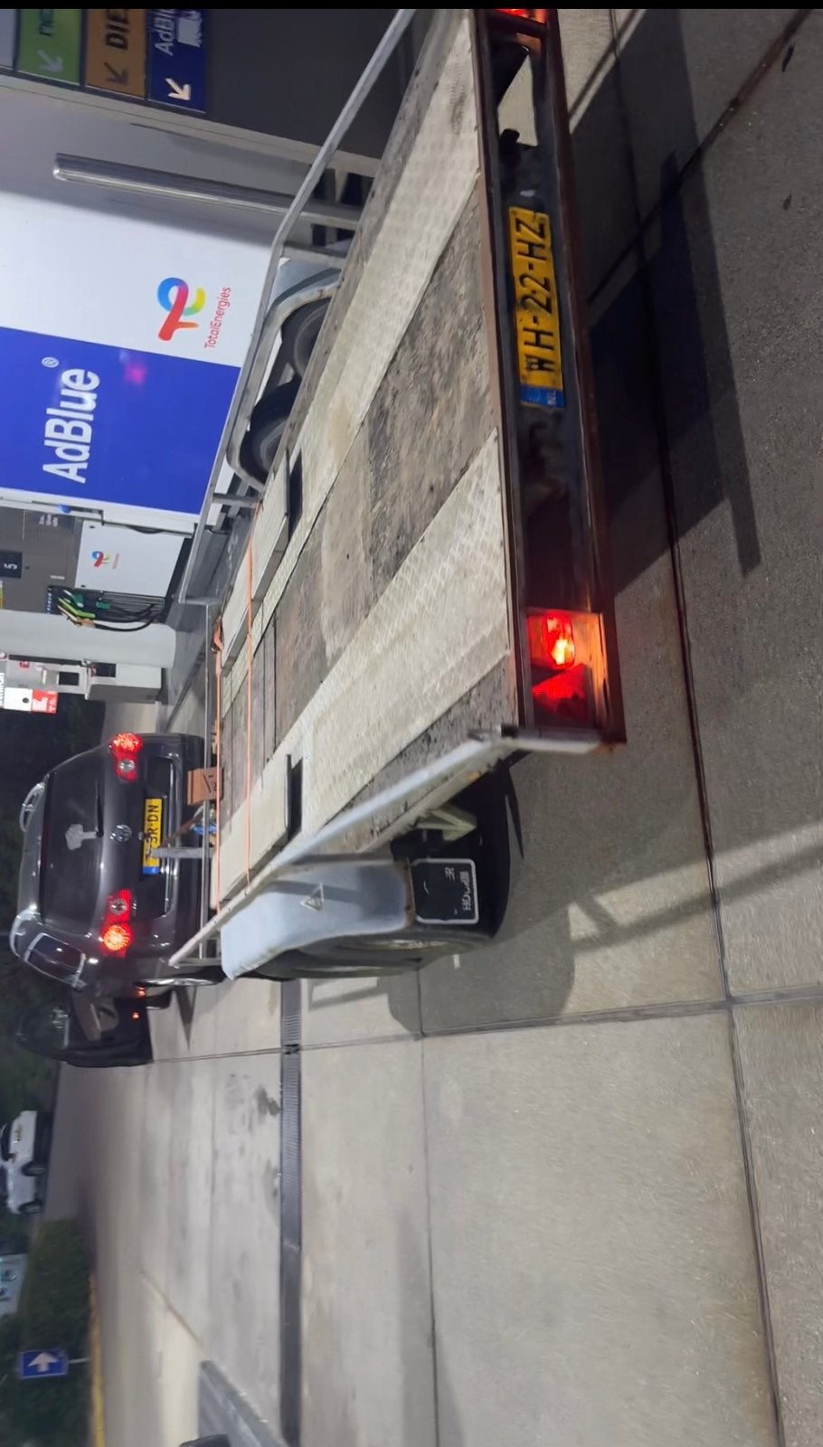 Te huur Auto trailer., Auto diversen, Ophalen of Verzenden