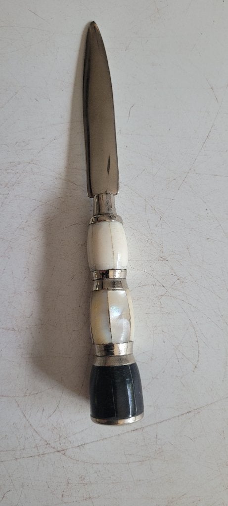 speciaal parelmoer brief opener (21iv288), Ophalen of Verzenden