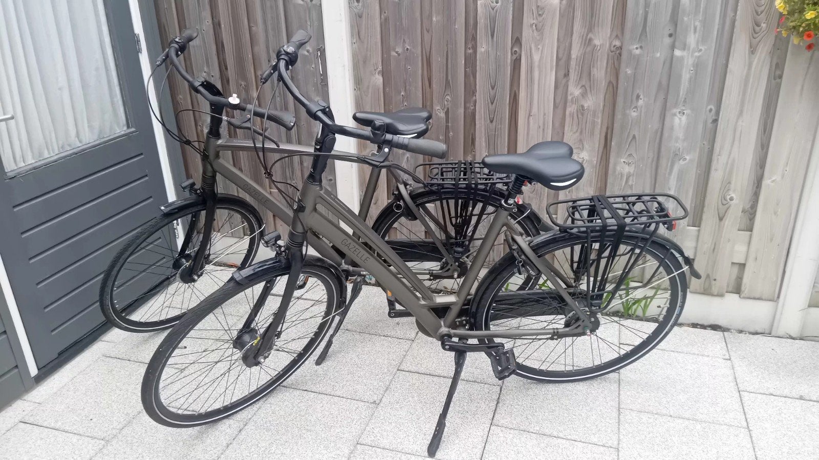 Gazelle Chamonix C8 Setje Dames +Heren, Ophalen, Versnellingen, Zo goed als nieuw, Gazelle