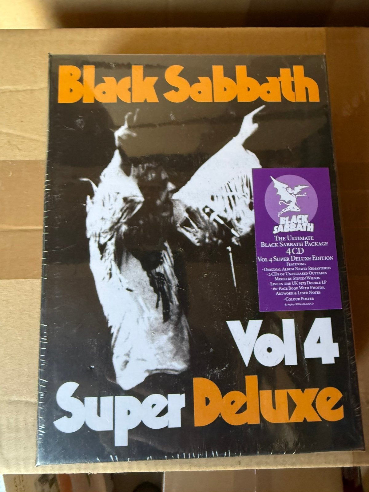 4 cd box black sabbath super deluxe vol. 4 geseald nieuw, Ophalen of Verzenden, Zo goed als nieuw