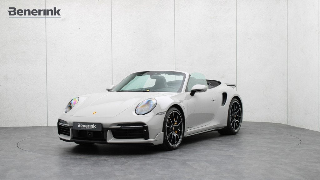 Porsche 911 Cabrio 3.8 Turbo S | Akrapovic | Burmester | Lif, 12 maanden, Gebruikt, 4 stoelen, Bedrijf
