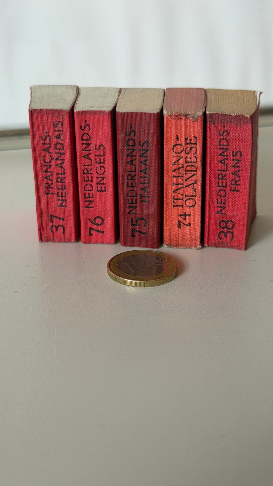 Set van 5 Langenscheidt's Lilliput Woordenboeken, Ophalen of Verzenden, Gelezen, Overige uitgevers, Nederlands