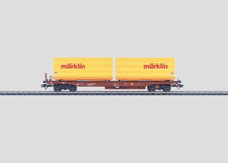Marklin H0 OVP 47442 Draaiwagen met wisselbakken Marklin DB, Hobby en Vrije tijd, Wisselstroom, Wagon, Ophalen of Verzenden, Zo goed als nieuw