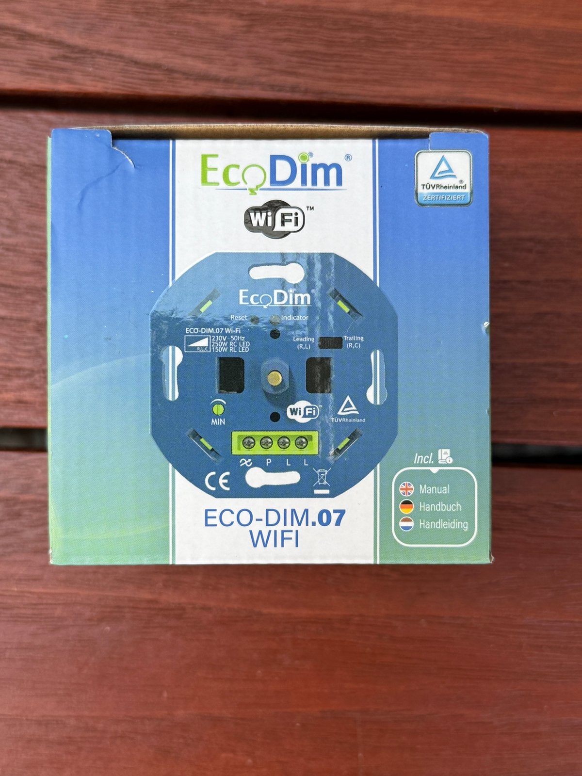 EcoDim ECO-DIM.07 WiFi LED Dimmer - Nieuw in doos, Ophalen of Verzenden, Nieuw