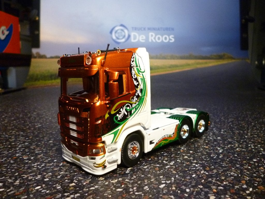 Tekno Scania Next Gen Leif Nielsen met certificaat, Hobby en Vrije tijd, Modelauto's | 1:50, Ophalen of Verzenden, Nieuw, Bus of Vrachtwagen