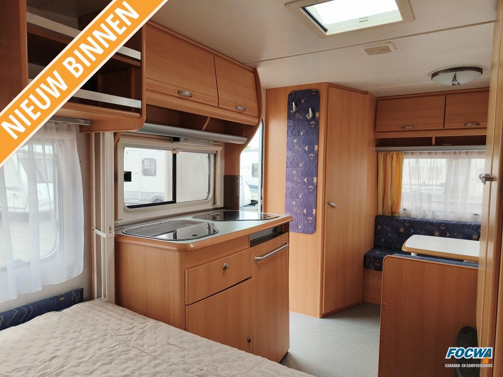 TEC Tour 400 Mover Dwarsbed Zit Luifel, Caravans en Kamperen, T.E.C., Bedrijf, Treinzit, 750 - 1000 kg